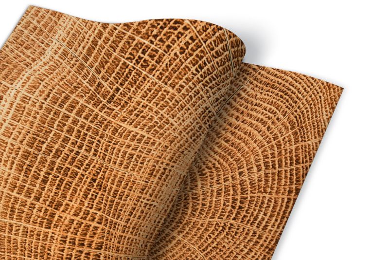 Samoprzylepna okleina Tulup 100x50 cm Przekrój dębu 1 szt.