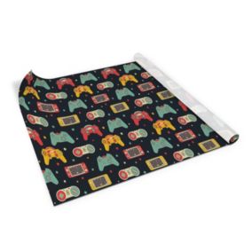 Samoprzylepna okleina Tulup 100x50 cm Retro kontrolery 1 szt.