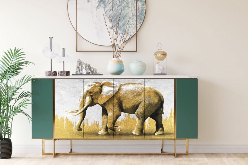 Samoprzylepna okleina Tulup 100x50 cm Słoń 1 szt.
