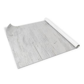 Samoprzylepna okleina Tulup 100x50 cm Stara biała deska 1 szt.