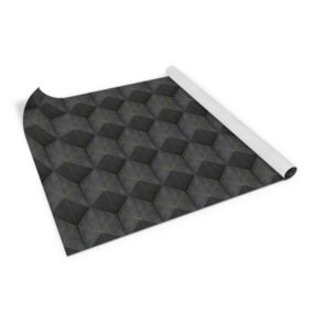 Samoprzylepna okleina Tulup 100x50 cm Szare trójkąty 3d 1 szt.