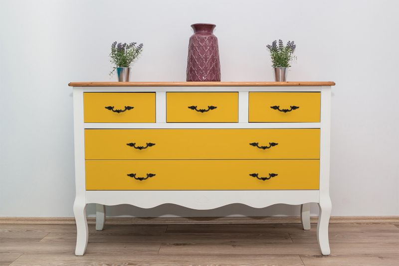 Samoprzylepna okleina Tulup 100x50 cm Żółta 1 szt. II