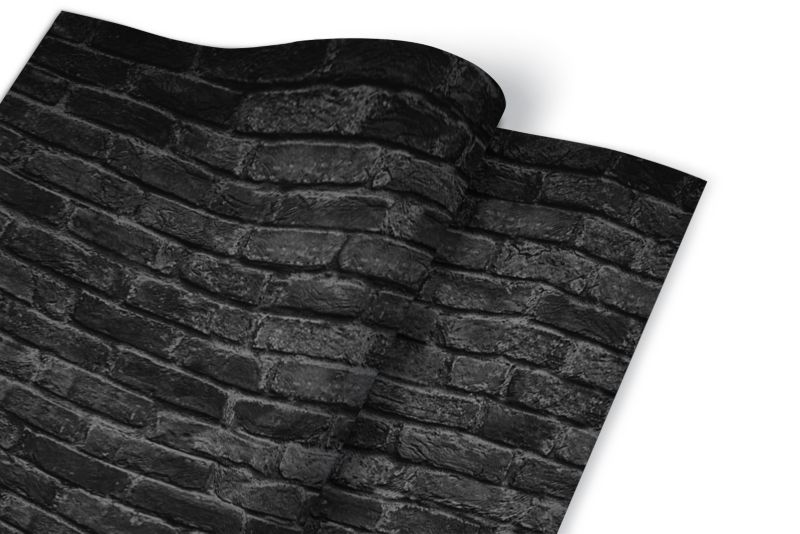 Samoprzylepna okleina Tulup 100x50 cm Tekstura ciemnej cegły 1 szt.