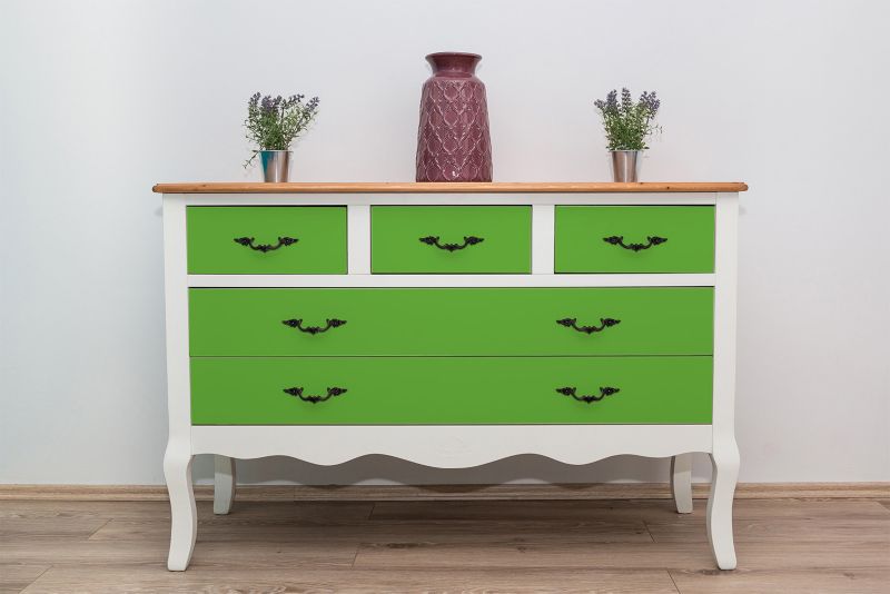 Samoprzylepna okleina Tulup 100x50 cm Żółto-zielona 1 szt.