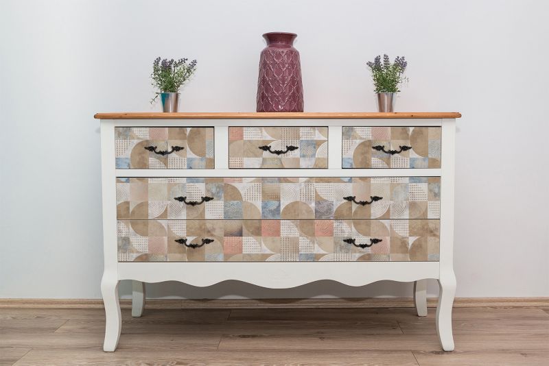 Samoprzylepna okleina Tulup 100x50 cm Vintage loft klasyczny wzór 1 szt.