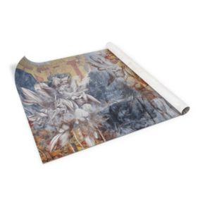 Samoprzylepna okleina Tulup 100x50 cm Vintage malowidło lilie 1 szt.