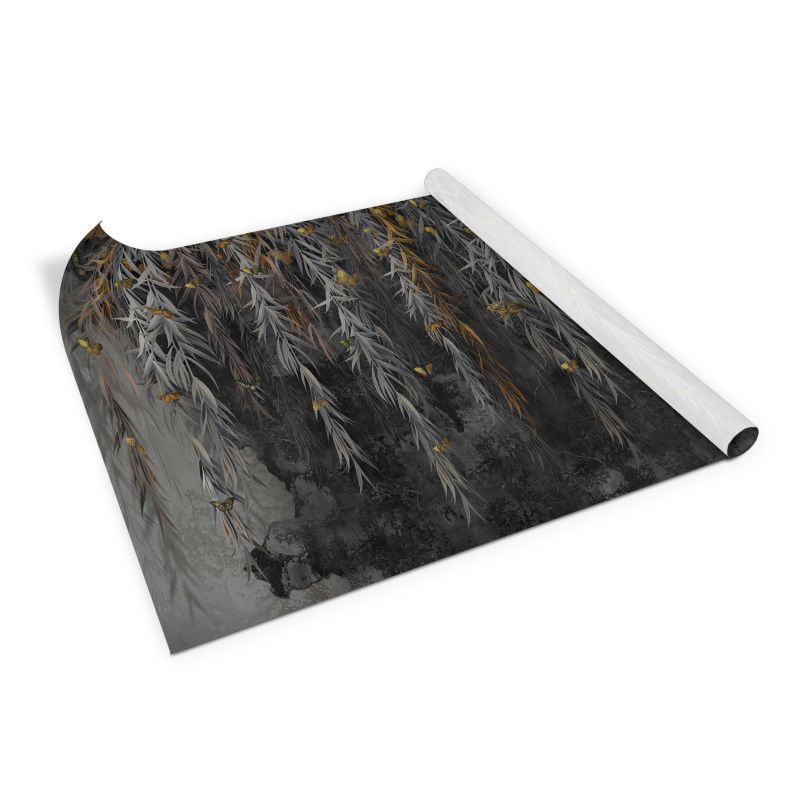 Samoprzylepna okleina Tulup 100x50 cm Wierzba na betonowej ścianie 1 szt.