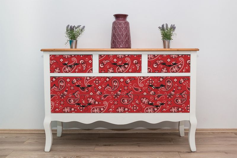 Samoprzylepna okleina Tulup 100x50 cm Wzór paisley 1 szt.