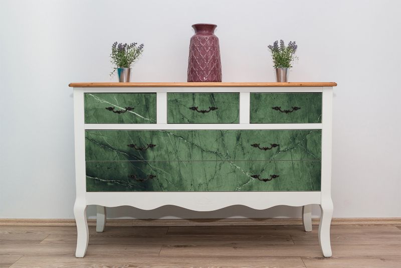 Samoprzylepna okleina Tulup 100x50 cm Zielony malachit 1 szt.