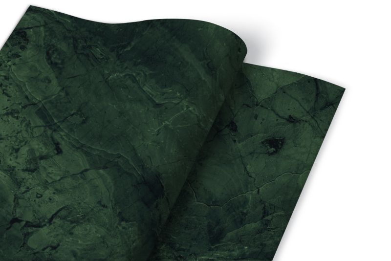 Samoprzylepna okleina Tulup 100x50 cm Zielony marmur 1 szt.