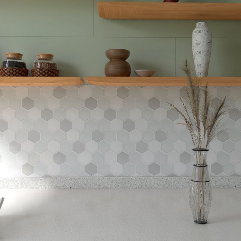 Samoprzylepne płytki ścienne 3D Homeandme 3D1175 25,4x25,4 cm wodoodporne, elastyczne PU PET 4 szt.