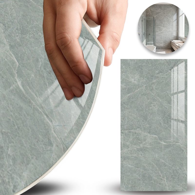 Samoprzylepny Panel Ścienny Heckermann Naklejka na Meble PCV Marmur 30x60cm 10 szt