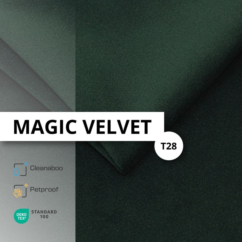Schodki Muralo dla Psów Zwierząt Kota Rampa MAGIC VELVET Butelkowa Zieleń 31x30x46 cm 1 szt.