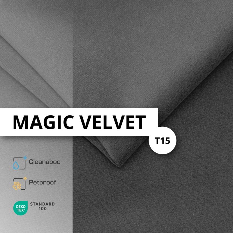 Schodki Muralo dla Psów Zwierząt Kota Rampa MAGIC VELVET Grafitowe 31x30x46 cm 1 szt.