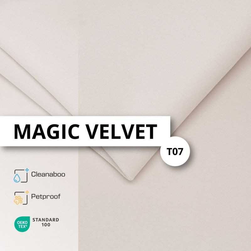 Schodki Muralo dla Psów Zwierząt Kota Rampa MAGIC VELVET Kremowe 31x30x46 cm 1 szt.