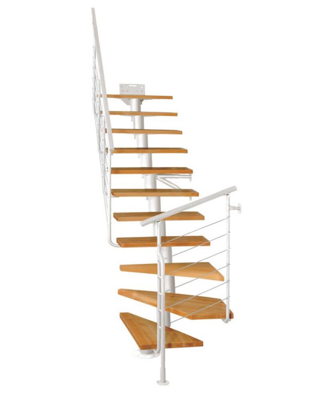 Schody Atrium Dixi Plus RAL 9003 Olcha 13 Elementów 1 szt.