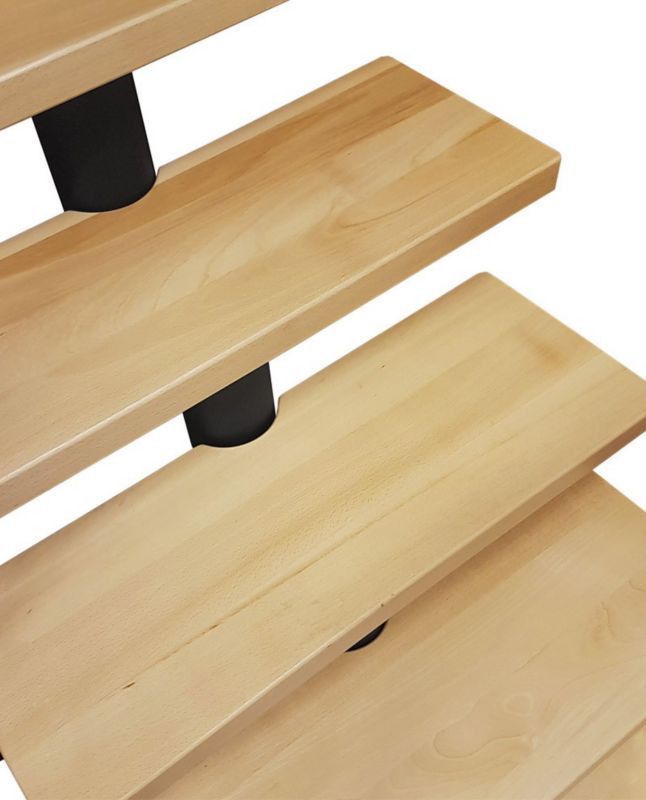 Schody Atrium Dixi Vertical RAL 9005 Buk 80 cm 12 Elementów 1 szt.