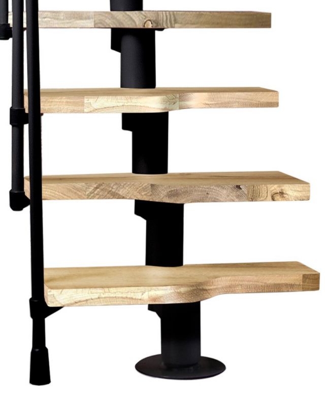 Schody Atrium Mini RAL 9005 Dąb 13 Elementów 1 szt.