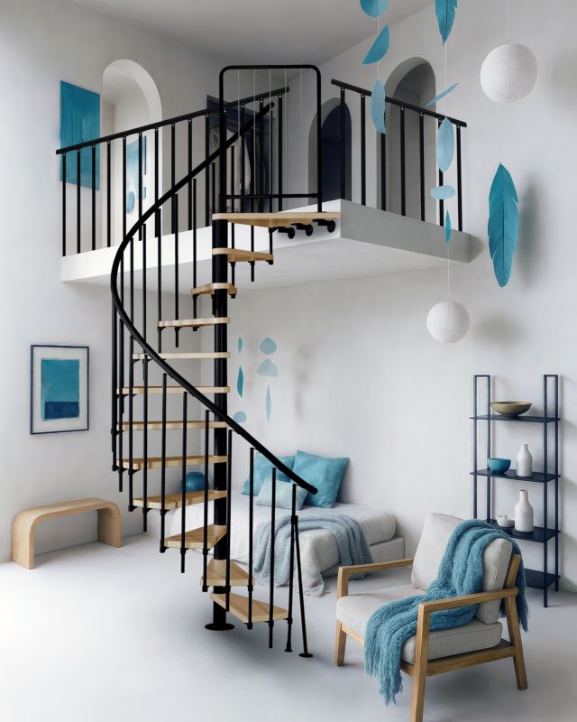 Schody Atrium Novo 140 cm buk