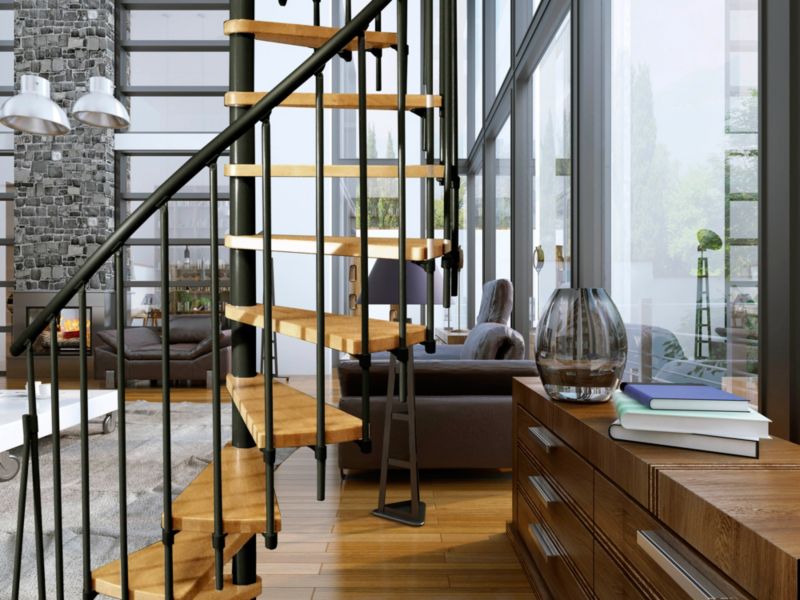 Schody Atrium Novo 140 cm buk