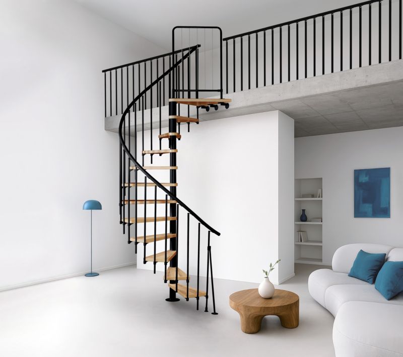 Schody Atrium Novo 140 cm dąb
