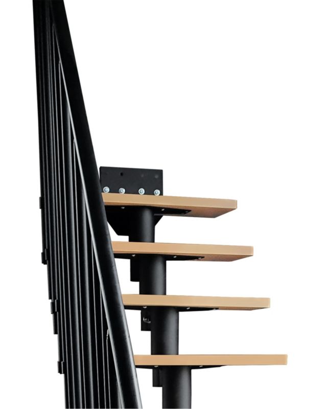 Schody modułowe Atrium Dixi Vertical 11 Elementów Buk 80 cm 1 szt.