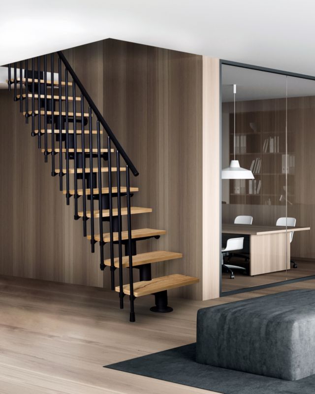 Schody modułowe Atrium Dixi Vertical 11 Elementów Dąb 80 cm 1 szt.