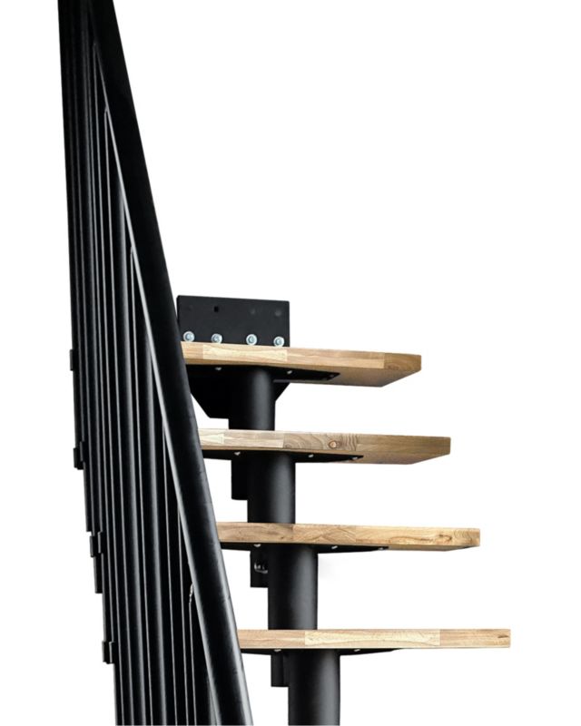 Schody modułowe Atrium Dixi Vertical 11 Elementów Dąb 80 cm 1 szt.