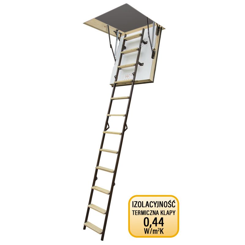 Schody Strychowe 4STEP Stallux MAX 90x80 0,44W/m2K dodatkowa uszczelka 1szt.