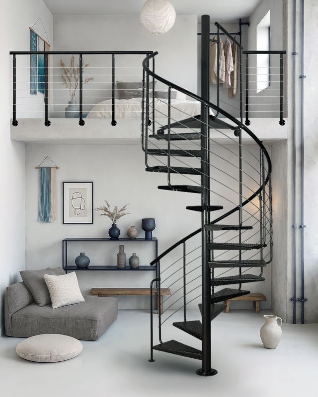 Schody Wewnętrzne Atrium Heavy Metal 119