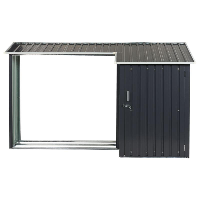 Schowek narzędziowy Aosta 270 cm 105 cm Metal Czarny 1 szt.
