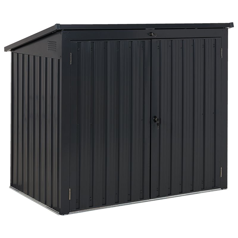 Schowek narzędziowy Moena 158 cm 96 cm Metal Grafitowy 1 szt.