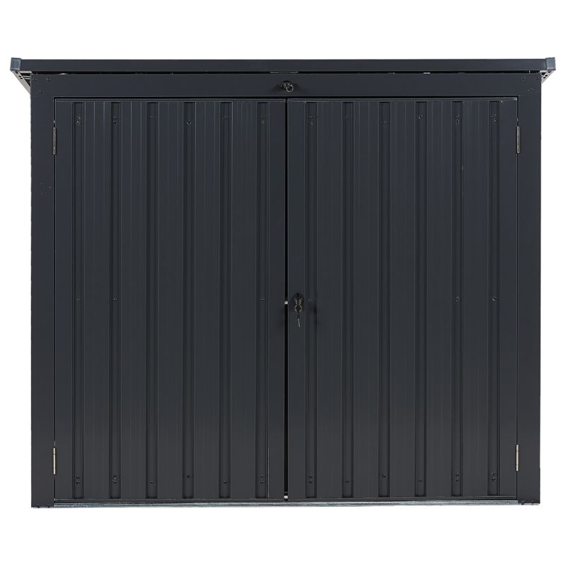 Schowek narzędziowy Moena 158 cm 96 cm Metal Grafitowy 1 szt.