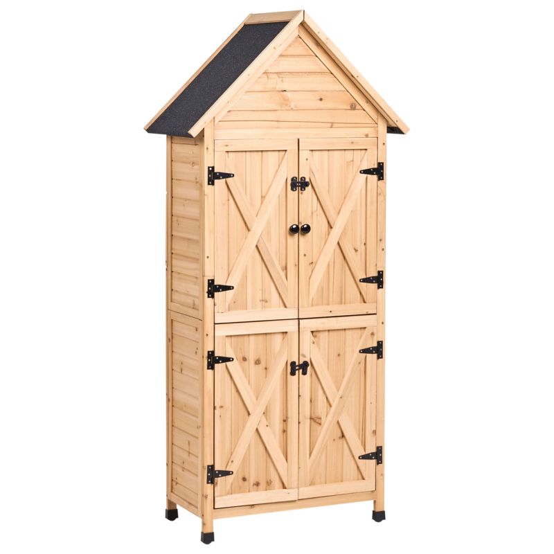 Schowek narzędziowy Seniga 85 cm 46 cm Drewno jodłowe Naturalny 1 szt.