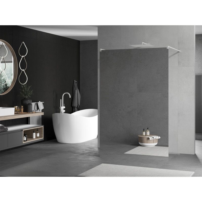 Sciana prysznicowa Mexen Kioto lustro biały 100 x 200 cm 800-100-002-20-50 1 szt.