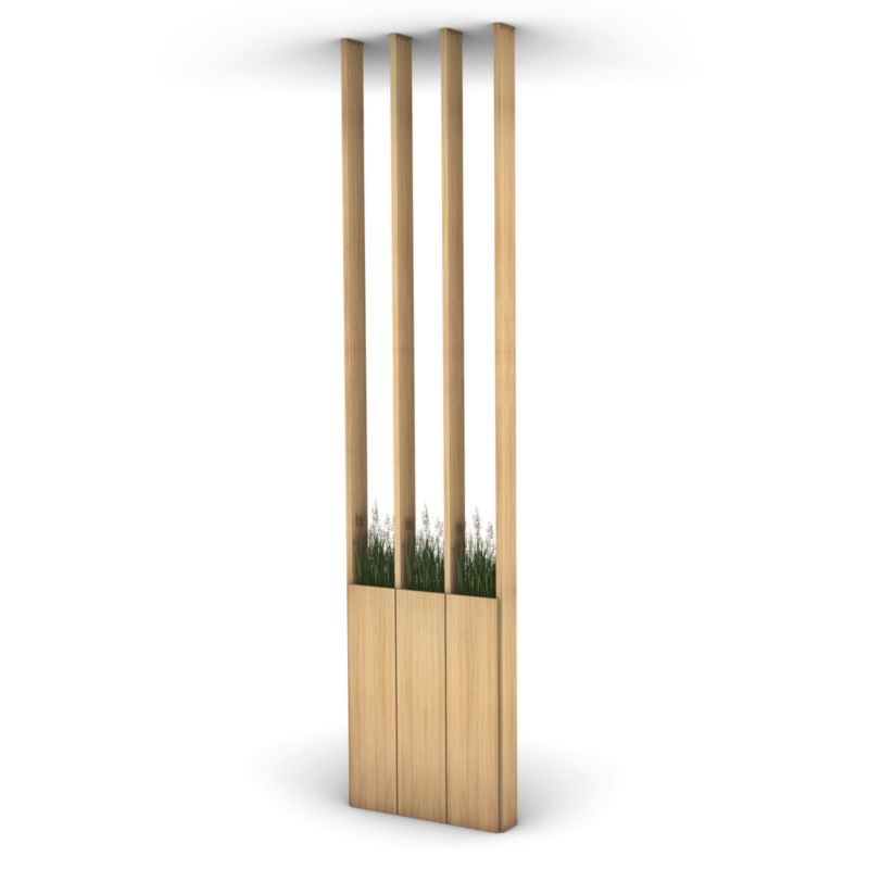 Ścianka dekoracyjna Foge Tony drewno 60 x 250 cm dąb
