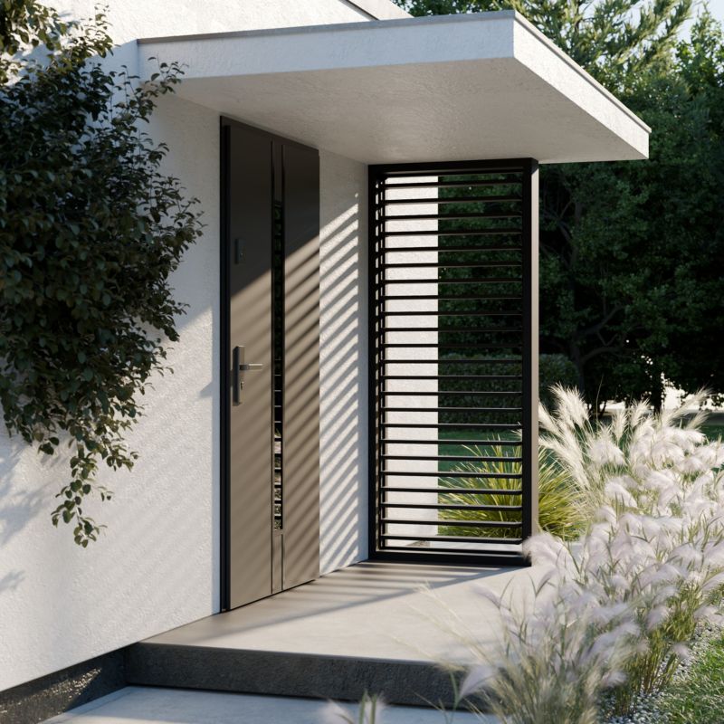 Ścianka Lumia Vario antracyt z aluminiową ramą RAL 7016 2100 x 900 mm