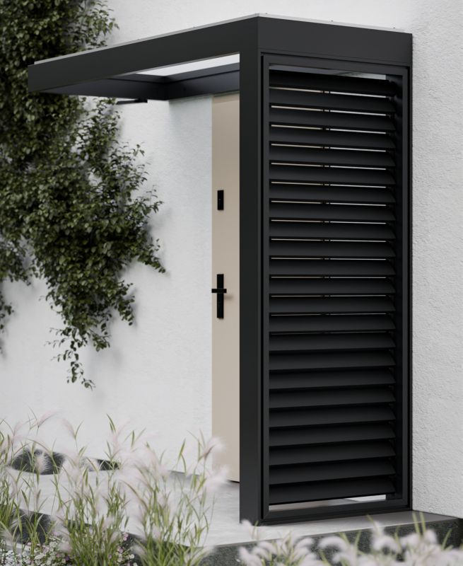 Ścianka Lumia Vario antracyt z aluminiową ramą RAL 7016 2100 x 900 mm