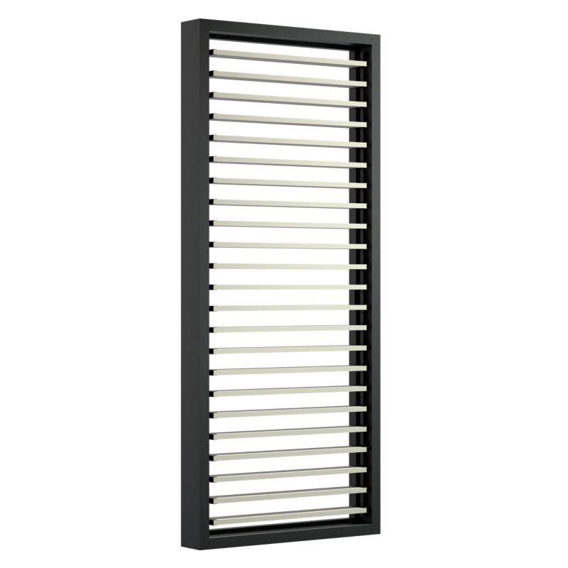 Ścianka Lumia Vario kaszmir z aluminiową ramą RAL 7016 2100 x 900 mm