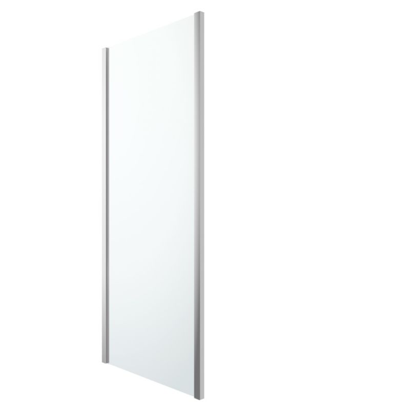 Ścianka prysznicowa GoodHome Beloya 100 cm chrom/transparentna