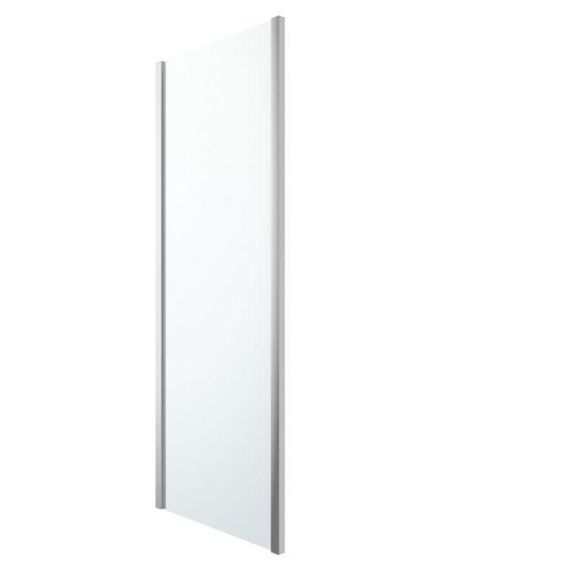 Ścianka prysznicowa GoodHome Beloya 80 cm chrom/transparentna