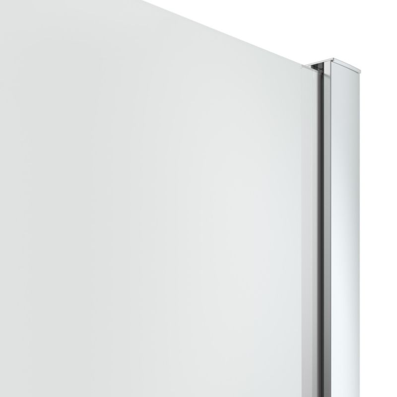 Ścianka prysznicowa GoodHome Beloya 80 cm chrom/transparentna