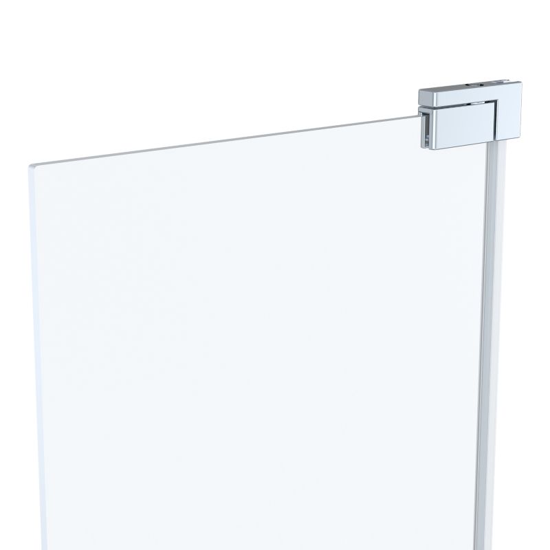 Ścianka prysznicowa GoodHome Evanna 30 cm chrom/transparentna