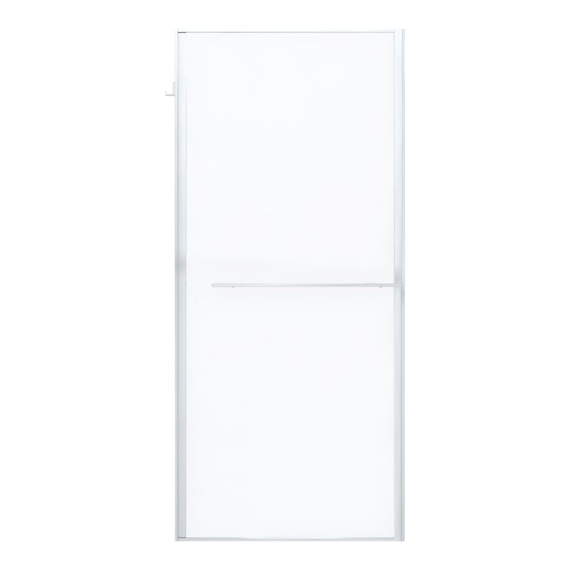 Ścianka prysznicowa GoodHome Evanna 80 cm z półką chrom/transparentna