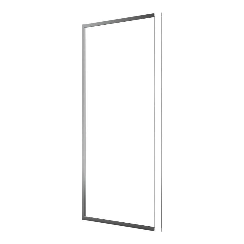 Ścianka prysznicowa GoodHome Maza 90 cm chrom/transparentna