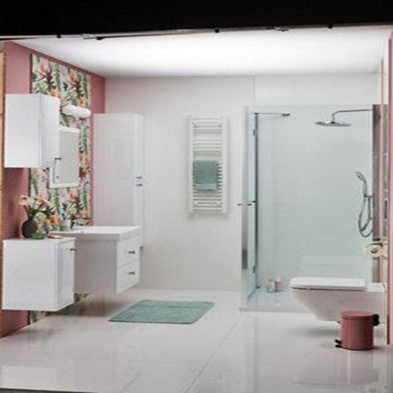 Ścianka prysznicowa GoodHome Naya 90 x 195 cm szkło transparentne