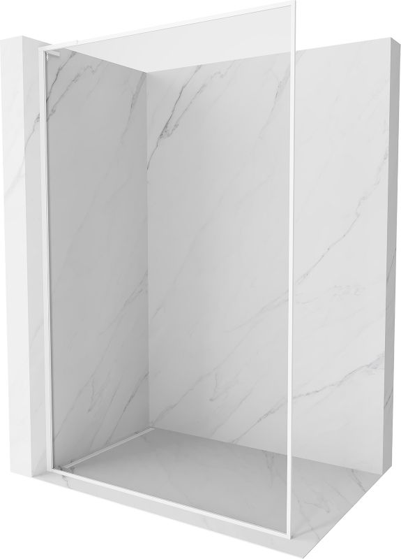 Scianka prysznicowa Mexen Kioto-F L biala 120x202 cm 1 szt.