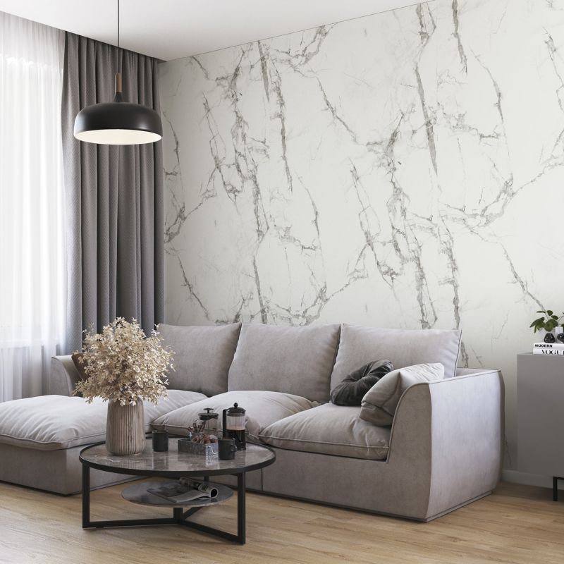 Ścienna płyta dekoracyjna SPC 120 x 265 cm calacata 6,36 m2