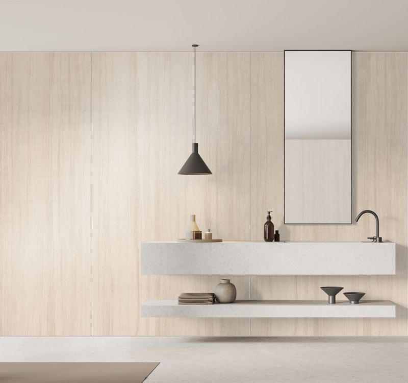 Ścienna płyta dekoracyjna SPC 123 x 265 cm flowstone 3,25 m2