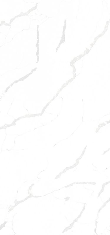 Ścienna płyta dekoracyjna SPC 123 x 265 cm statuario bianco 3,25 m2